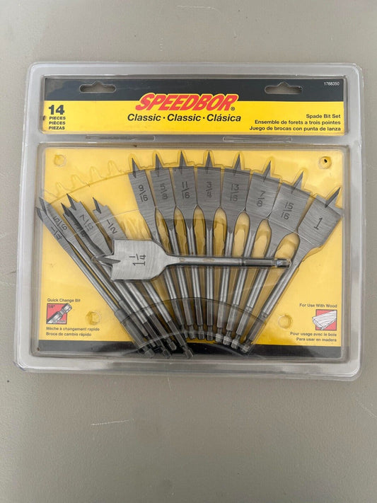 14 Piece Speedbor Classic Set - NEW