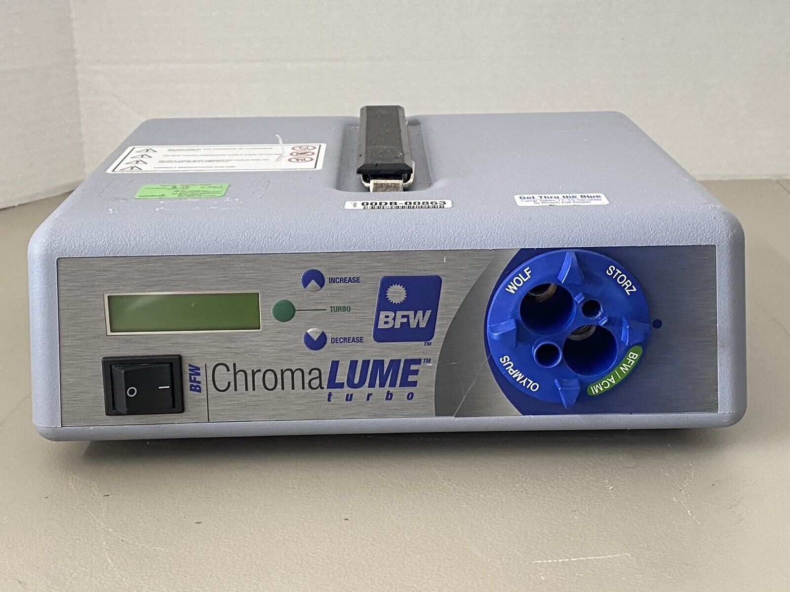 BFW Inc Chromalume Chroma Lume Turbo Light Source BFW 9870US (292.8 Hours)