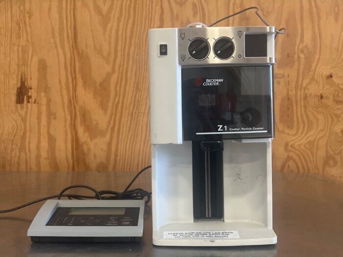 Beckman Coulter Z1-D Dual Cell/Particle Counter + Controller