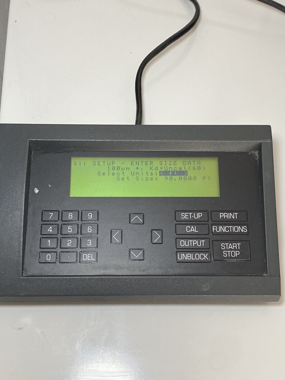 Beckman Coulter Z1 Cell Particle Counter w/ Controller