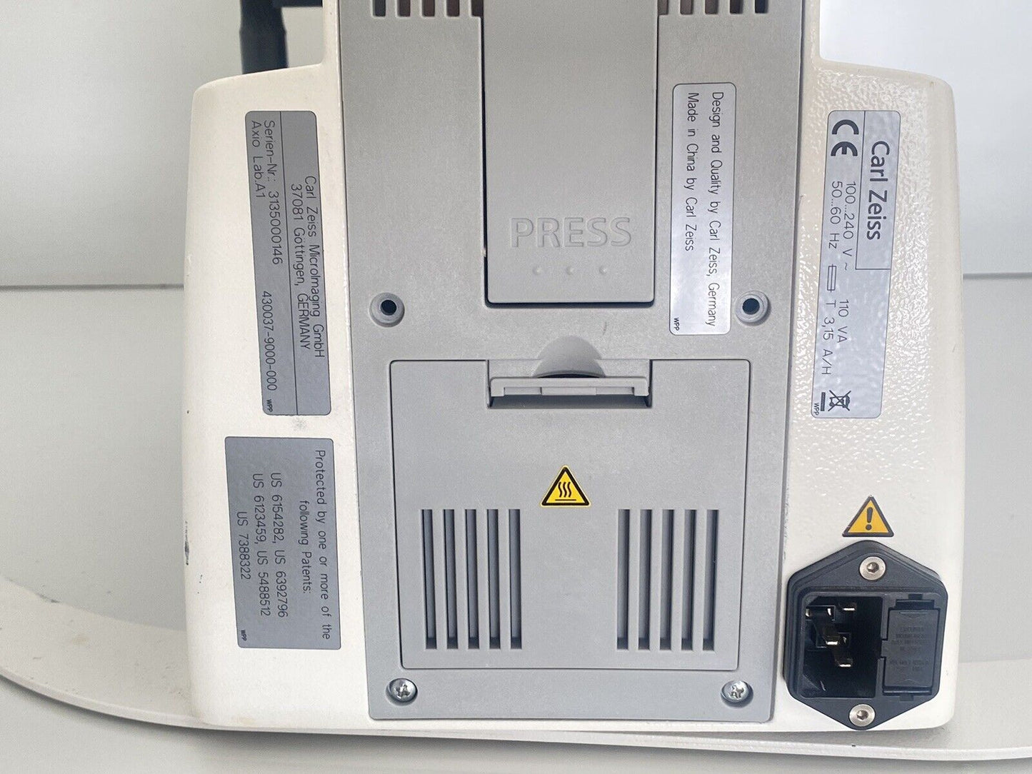 Carl Zeiss Axio Lab. A1 Brightfield/Phase Contrast Ergo Microscope