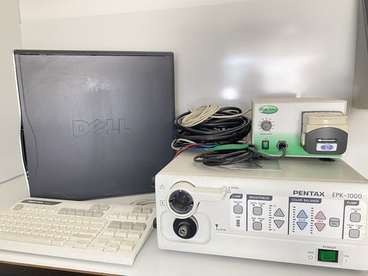 Pentax EPK-1000 Endoscope Video Processor, EndoGator, Keyboard & Dell Precision