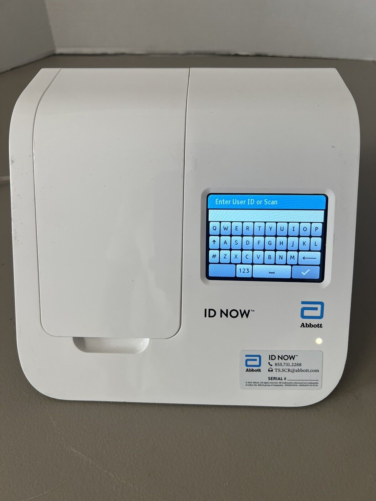 Abbott ID Now Isothermal Molecular Rapid Test Analyzer